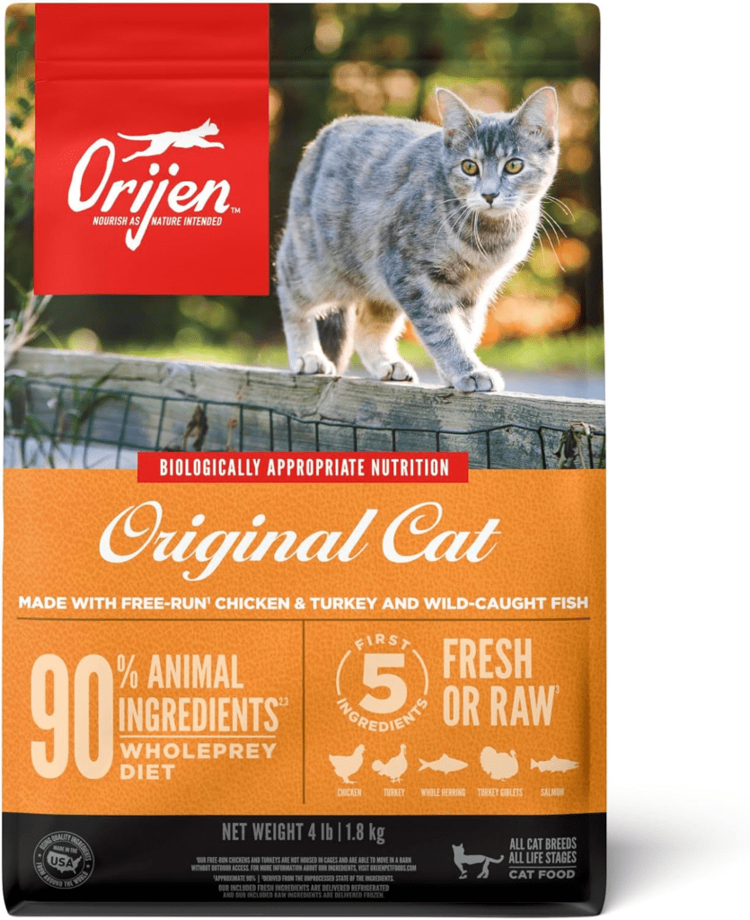 Best Dry Food for Ragdoll under $50 - ORIJEN Original Cat (All Life Stages)